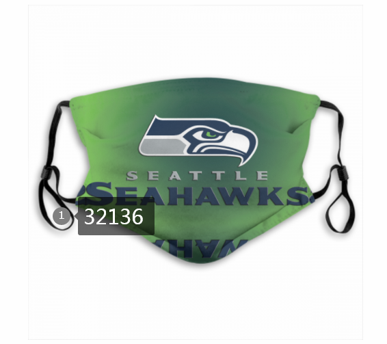NFL 2020 Seattle Seahawks #33 Dust mask with filter